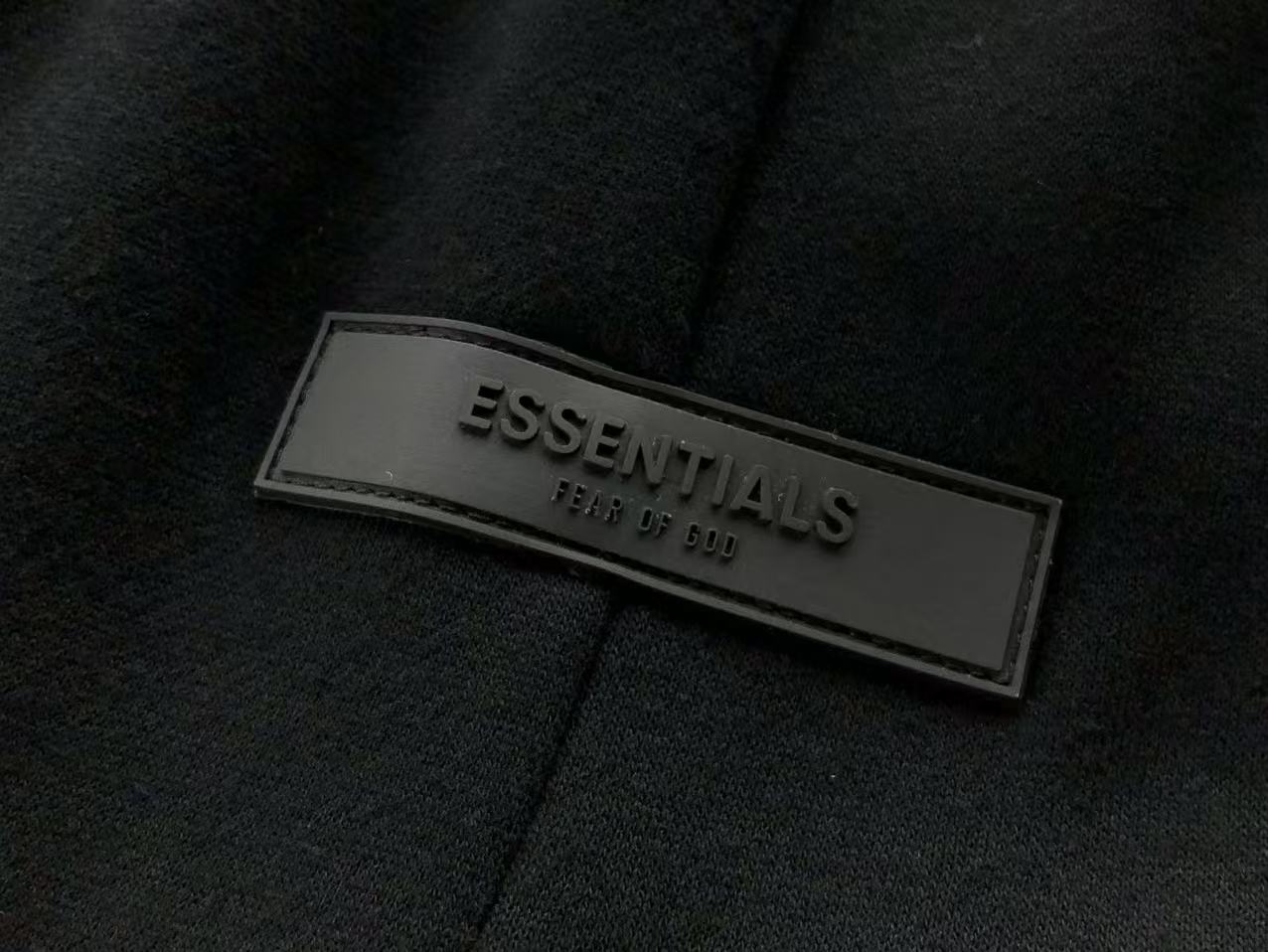Black Essential Pants