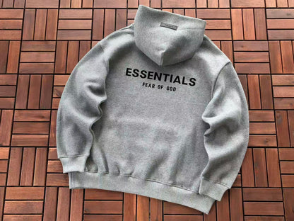Grey Essential Hoodie