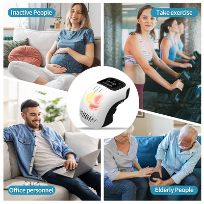 Velvére™ Heated Knee Massager – Portable, Rechargeable & Pain Relief Therapy