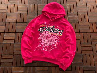 Pink V2 Web Hoodie