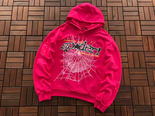Pink V2 Web Hoodie