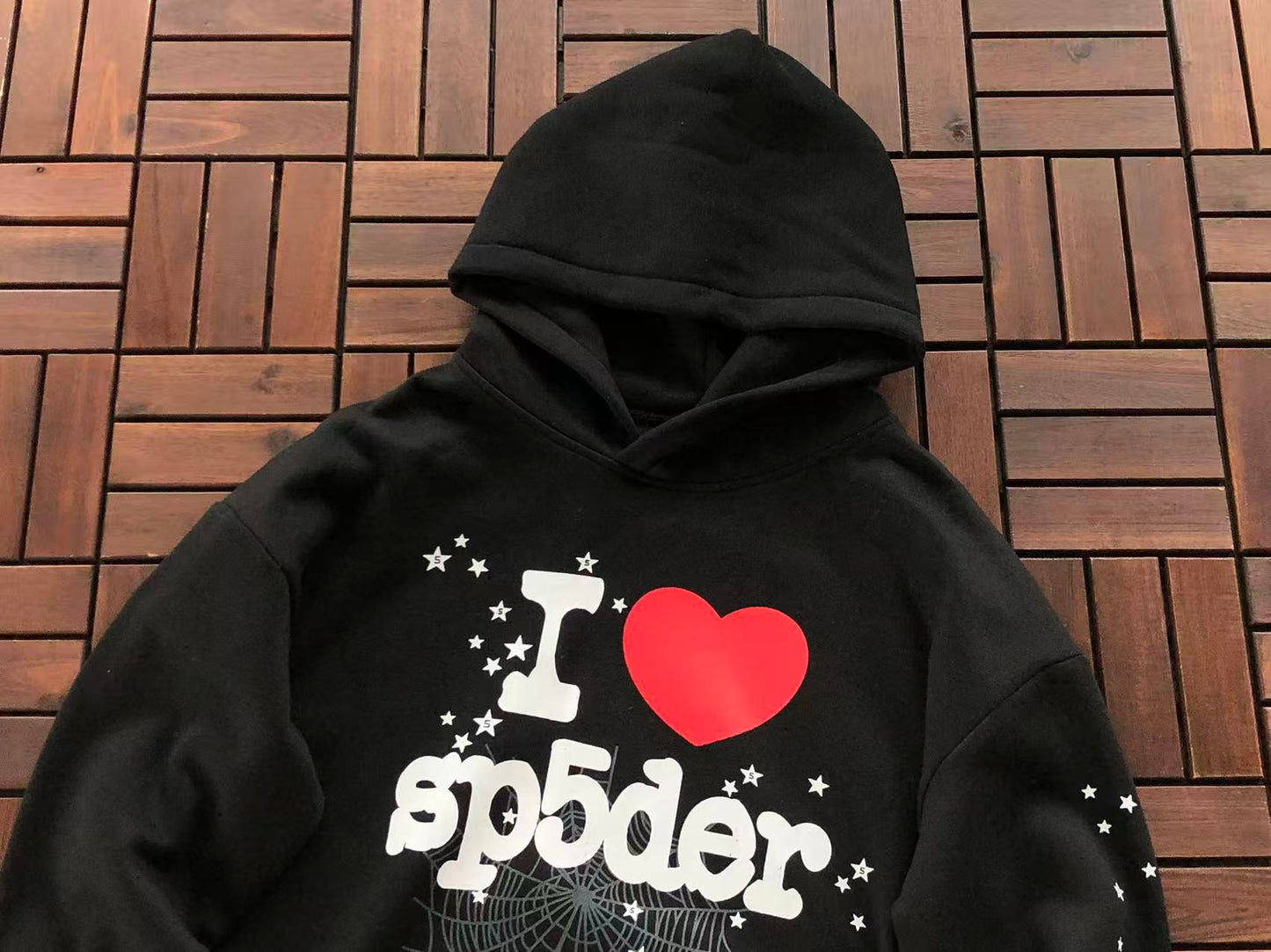 I Heart Web Hoodie