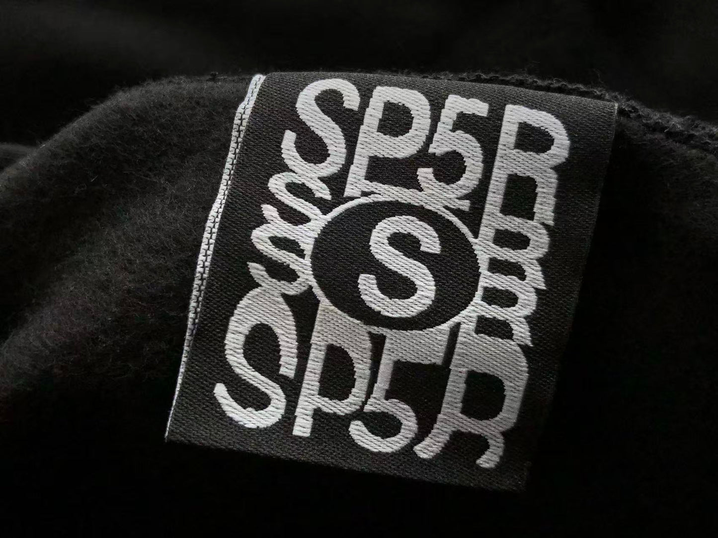 Black and Purple Web Hoodie