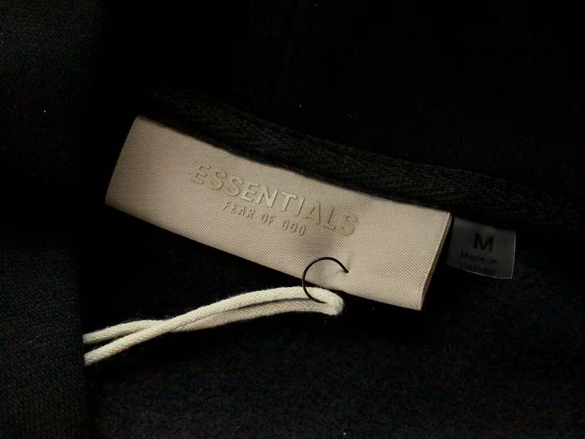Black Essential Hoodie