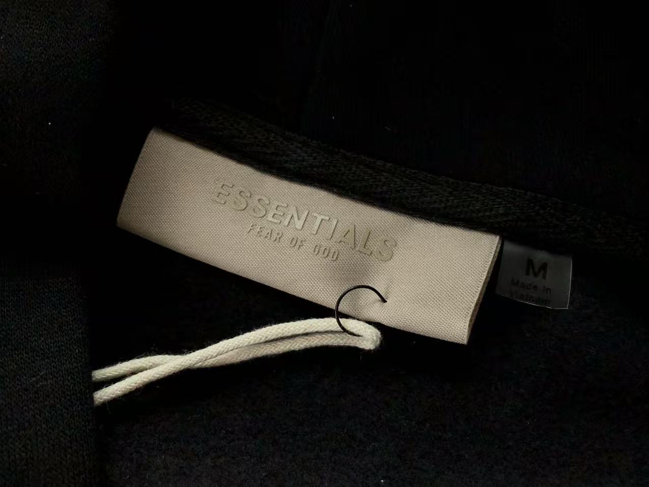 Black Essential Hoodie