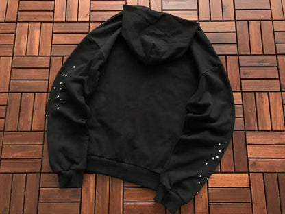 Black and White Web Hoodie