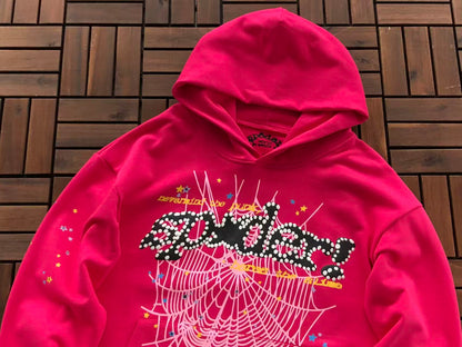 Pink V2 Web Hoodie