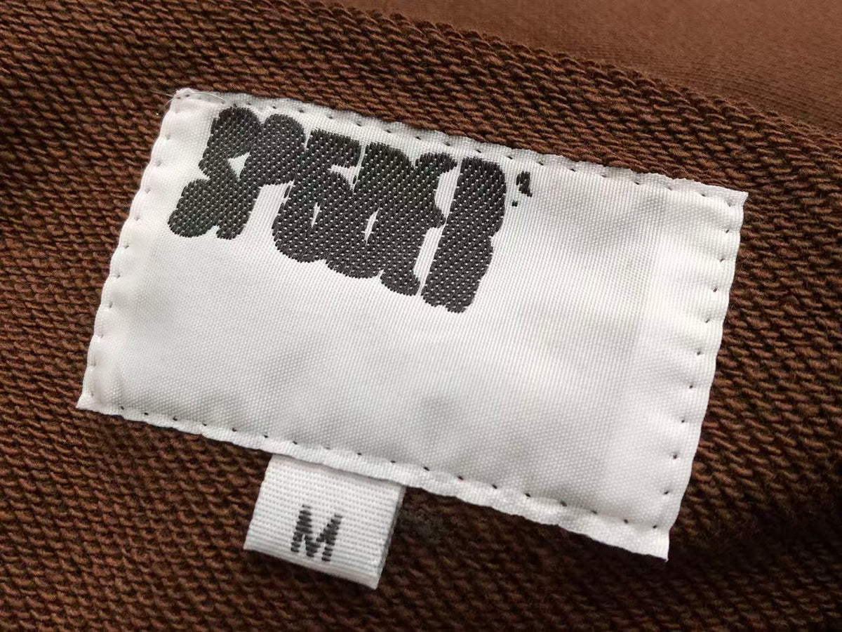 Brown Web Hoodie