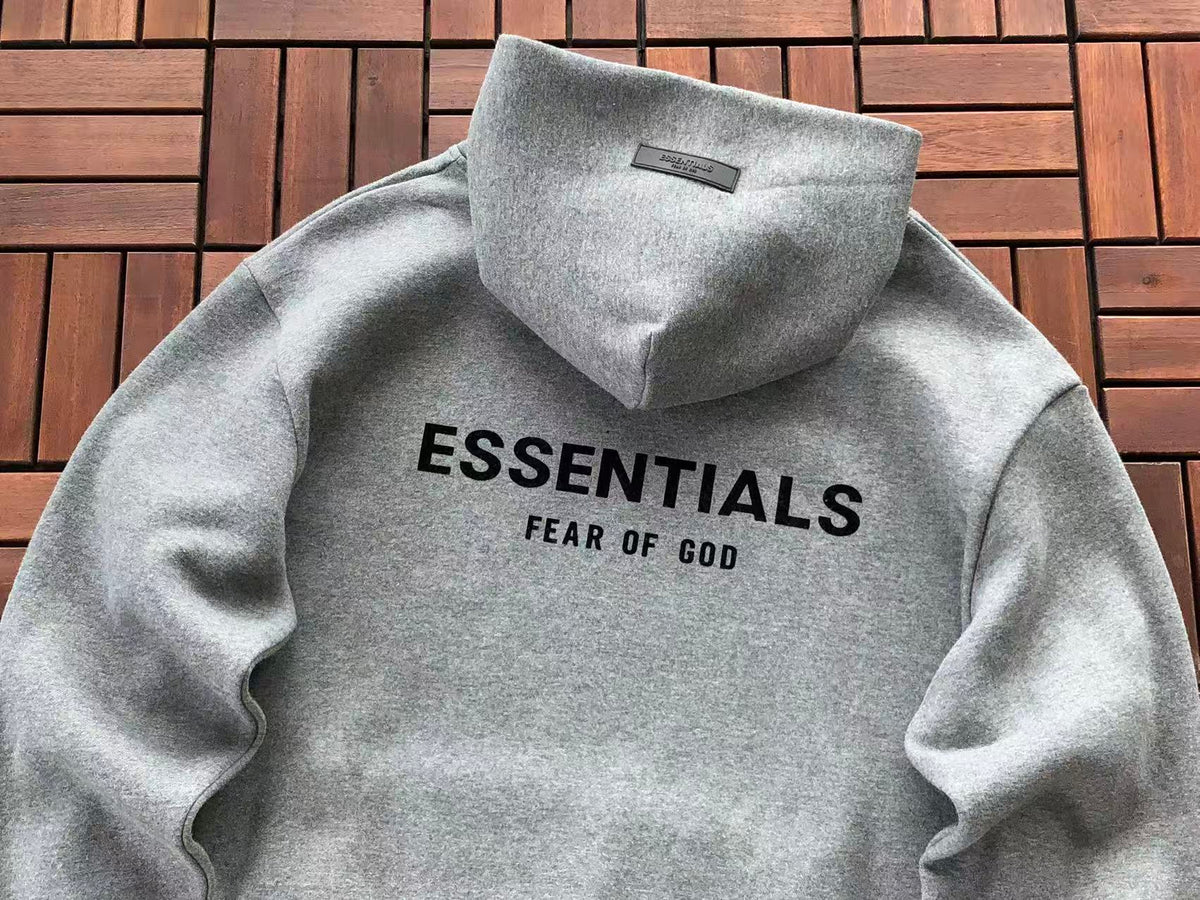 Grey Essential Hoodie