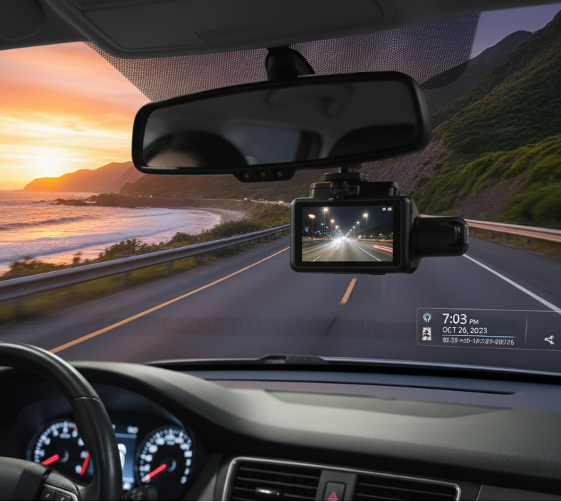 Velvére™ Dash Cam – Full HD Car Camera with Wide-Angle Lens & Night Vision