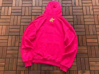 Pink V1 Web Hoodie