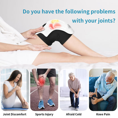 Velvére™ Heated Knee Massager – Portable, Rechargeable & Pain Relief Therapy