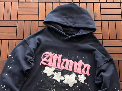 Navy ATL Web Hoodie