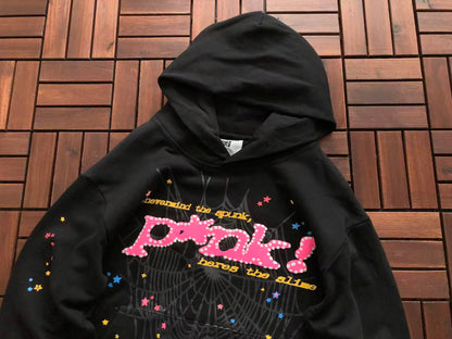Black Pink V1 Web Hoodie