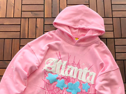 Pink ATL Web Hoodie